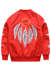 Ericdress Stylish Feather Print Zipper Boys' Jacket img 13