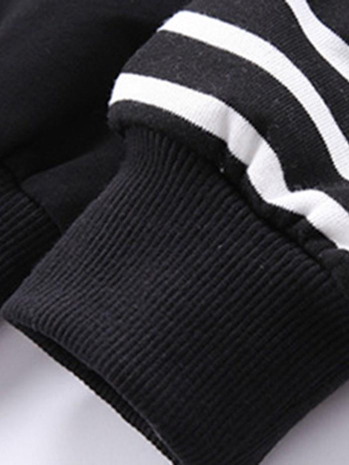 Ericdress Stripped Loose Scoop Boy's Casual Hoodies img 8