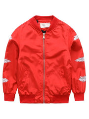 Print Zipper Boys' Jacket